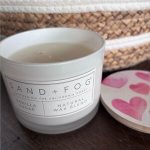 SAND + FOG Vanilla Sugar Candle - Cream